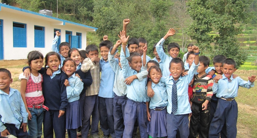 børn i nepal