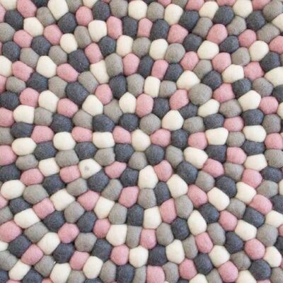 Børnetæppe i pink fra Una LIVING