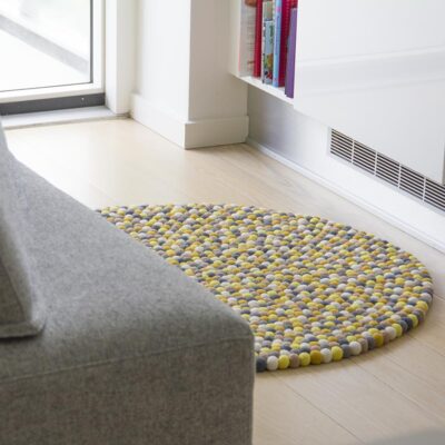 kugletæppe i køkken