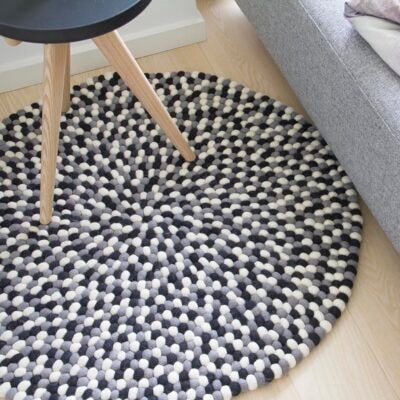 kugletæppe i stue